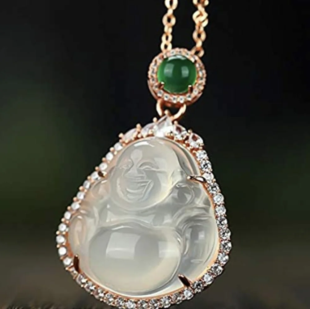 Lucky Buddha Necklace NWT